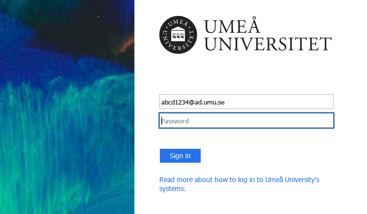 Umu Login