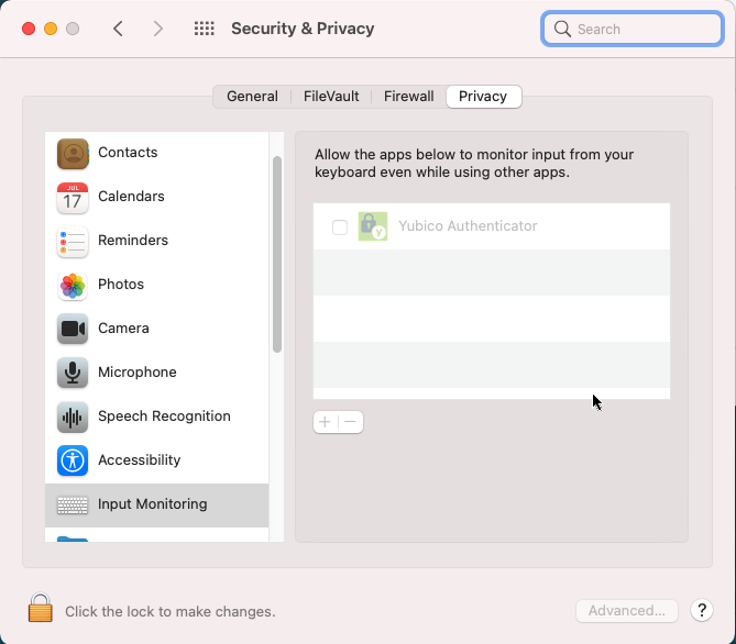 Keyboard Security