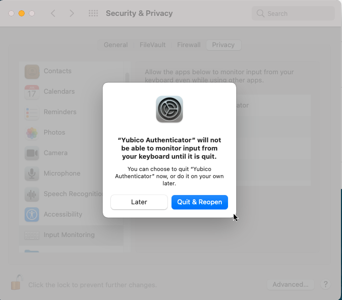 Keyboard Security