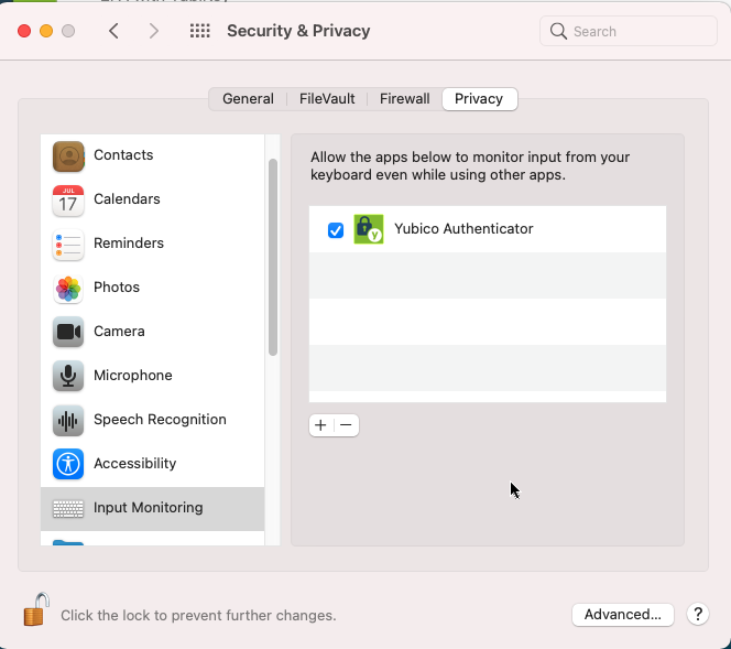 Keyboard Security